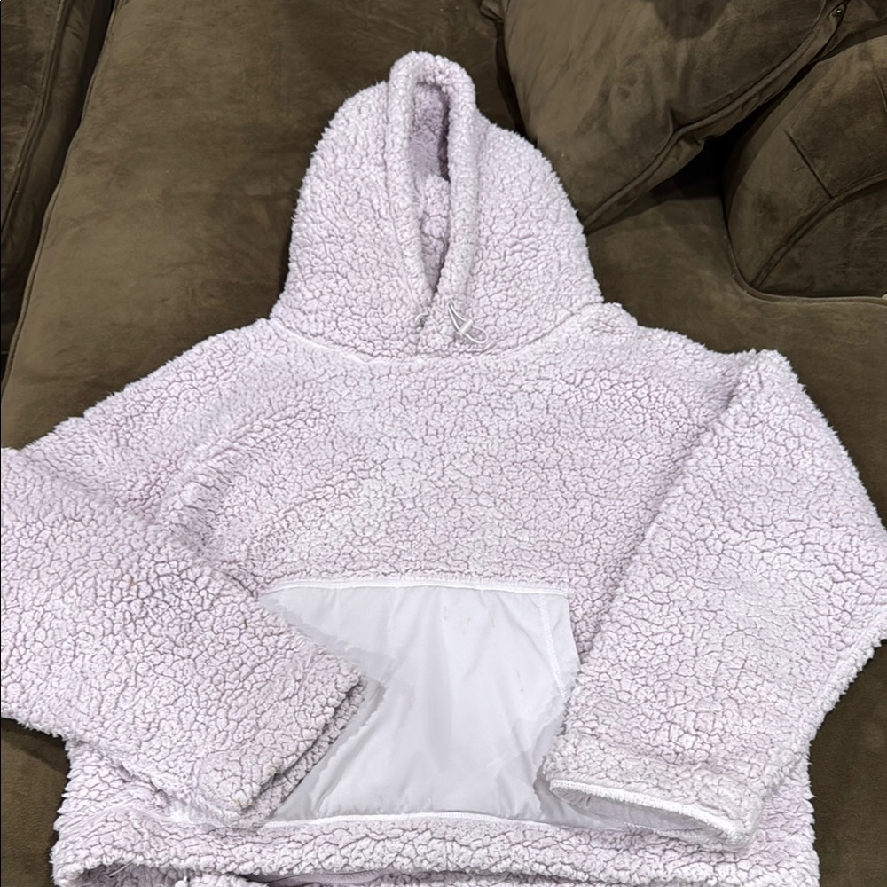 Zella Light Purple Sherpa Hoodie
